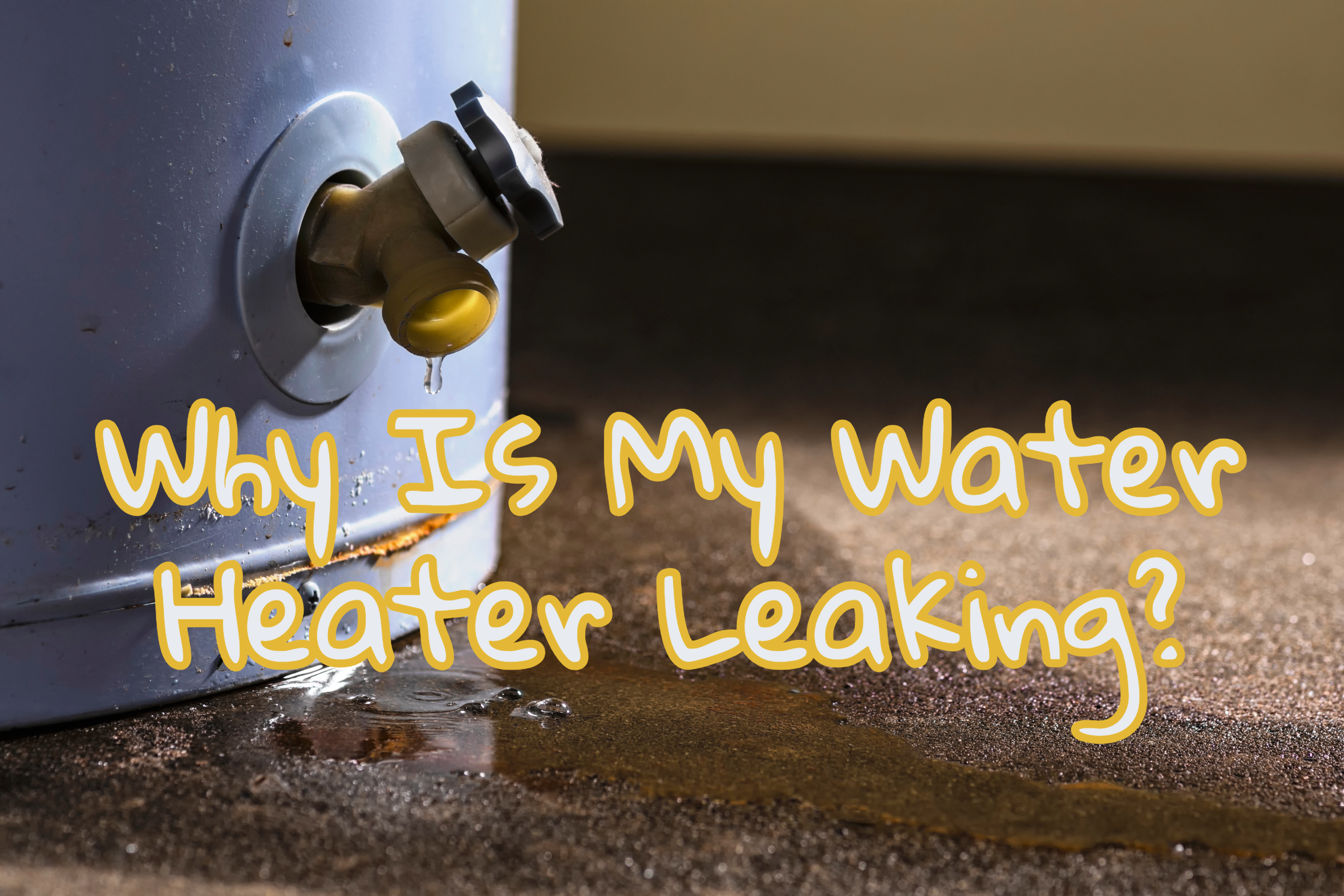 Plumbing blog on the causes of a leaking water heater.