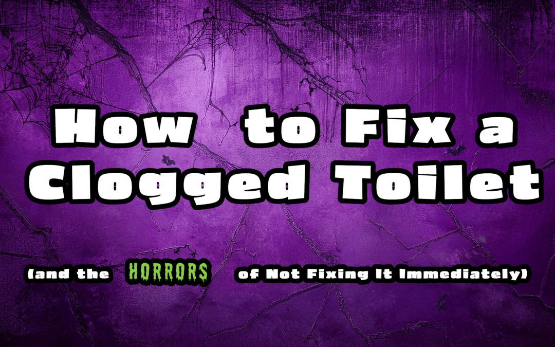 How to Fix a Clogged Toilet  